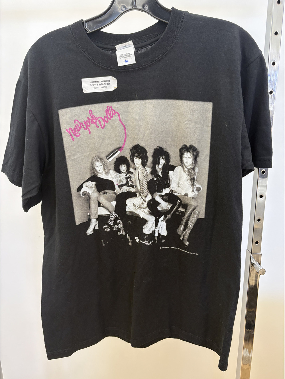 2009 New York Dolls Tee with Tag, M